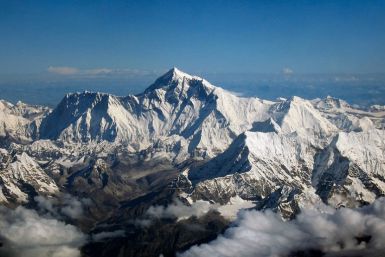 Marc Kopp, a patient of Multiple Sclerosis skydived over Mount Everest