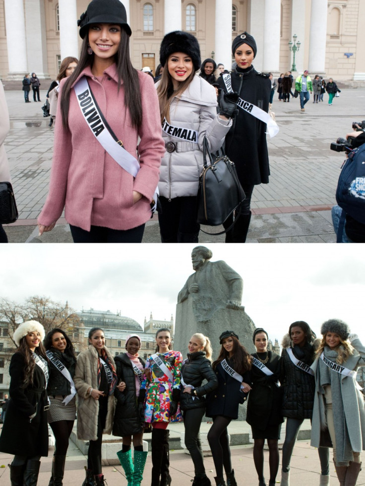 The contestants also visited the world-famous Bolshoi Theatre. (Photo: Miss Universe Organization L.P., LLLP)