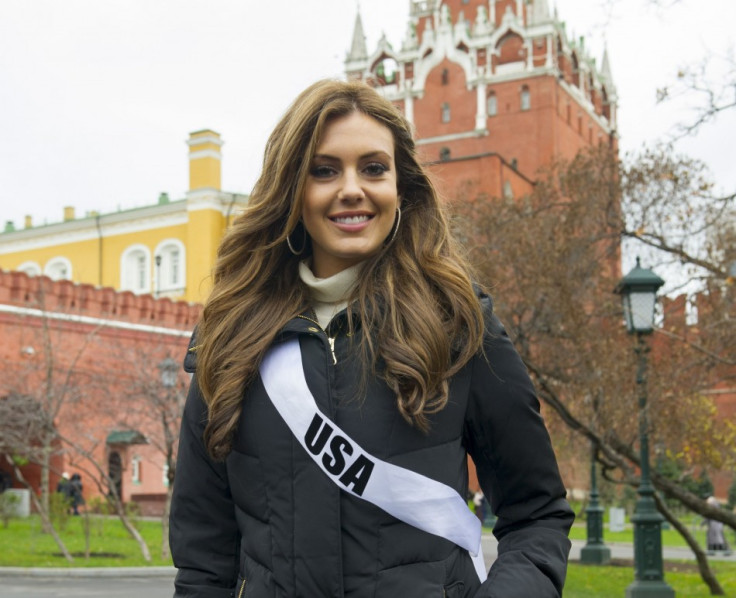 Erin Brady, Miss USA 2013, poses for a photo at the Kremlin on October 26, 2013. (Photo: MIss Universe Organization L.P., LLLP)
