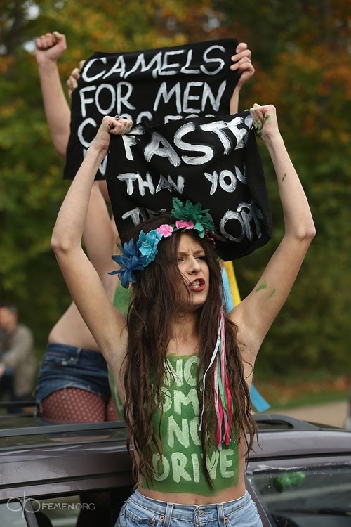 Femen Saudi protest