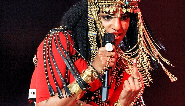 MIA triggered fury at the NFL with her half time salute