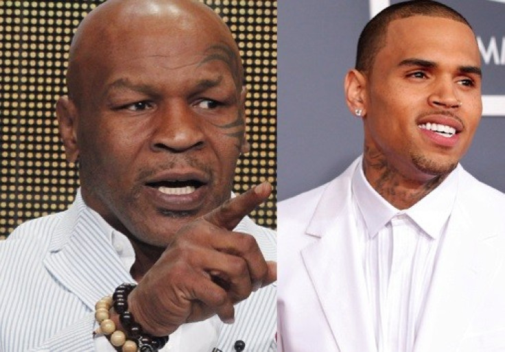 Mike Tyson and Chris Brown