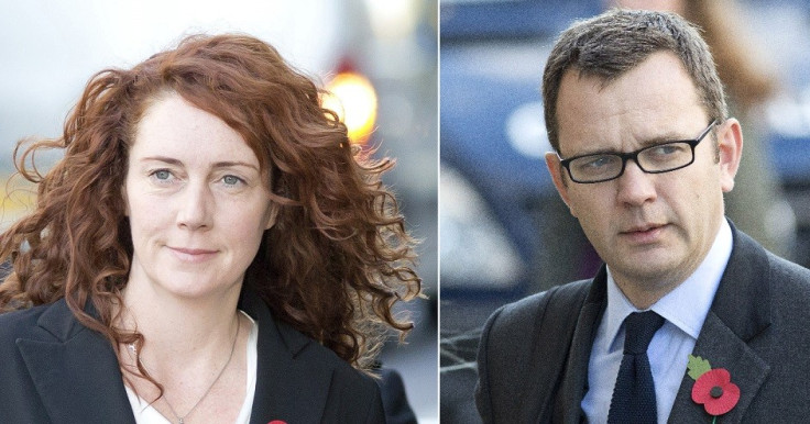 Rebekah Brooks (l) and Andy Coulson arrive at court for phone hacking trial PIC: Reuters