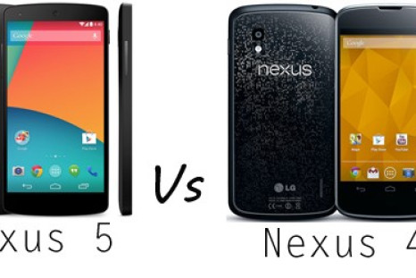 Nexus 5 vs Nexus 4 Comparison