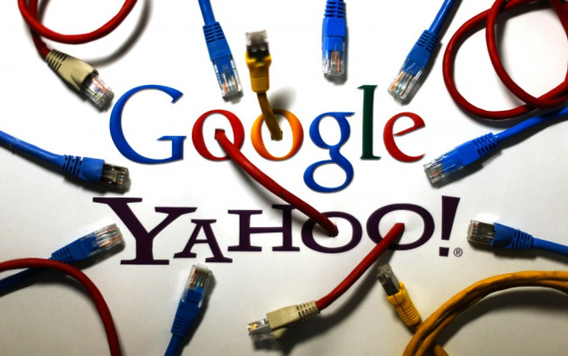 Google and Yahoo Google and Yahoo