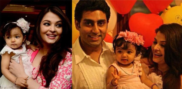 Aishwarya Rai and Abhishek Bachchan with their daughter Aradhya. (Photo: AshOfficial/Facebook)