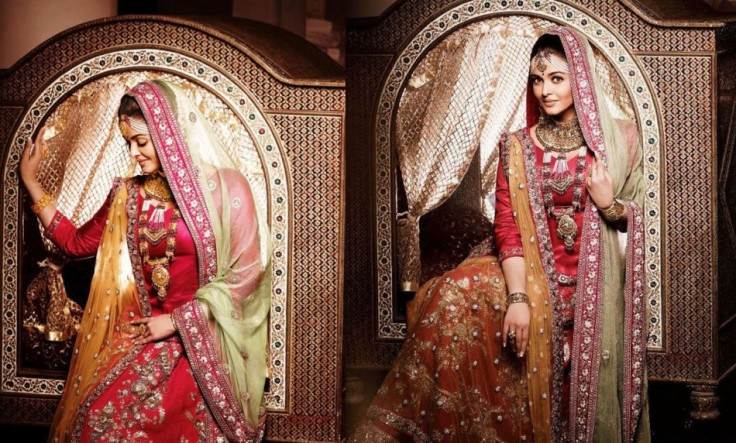 Aishwarya Rai in Kalyan Jewellers photo shoot in August 2012.