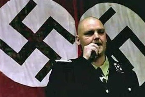 Jeff Hall was regional leader of the neo-Nazi group the National Socialist Movement (CBS/minutes)