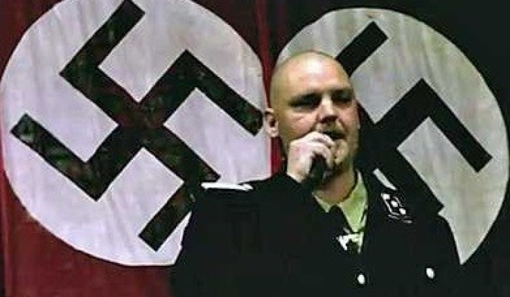Jeff Hall was regional leader of the neo-Nazi group the National Socialist Movement (CBS/minutes)