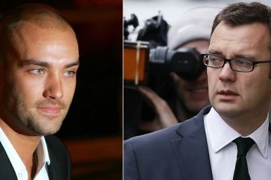 Calum Best, (l) had his phone hacked when Andy Coulson ordered News of the World reporter "do his phone" PIC: Reuters