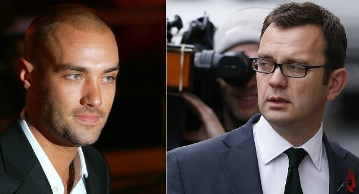 Calum Best, (l) Andy Coulson News of the World