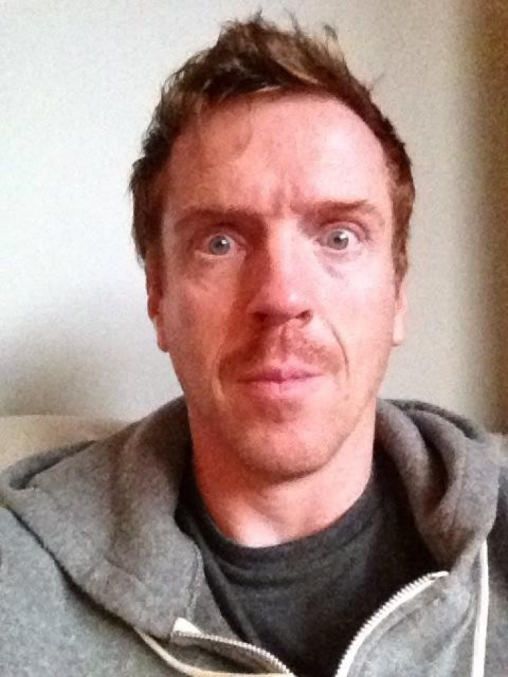 Damian Lewis grows his moustache for Movember