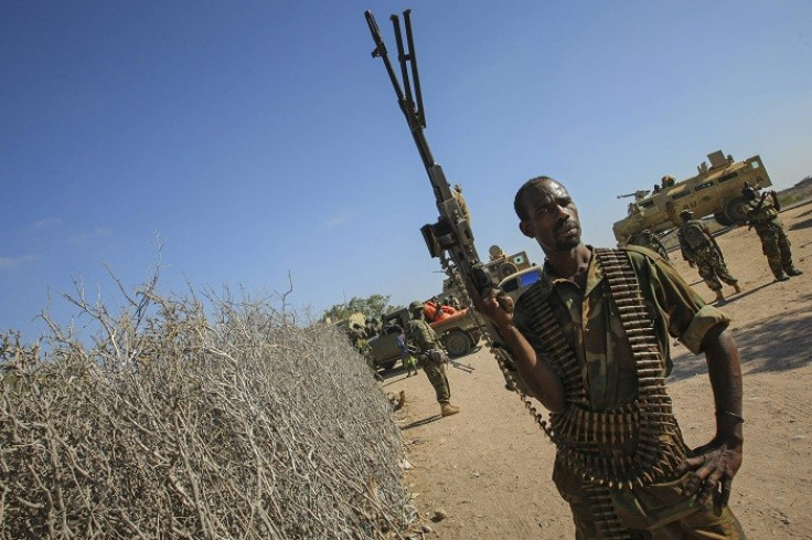 Somali soldiers took part in a joint military strike against al-Shabaab militants alongside the Kenyan military.
