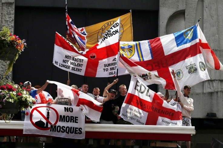 July 7 hero Martin Sculpher joined the English Defence League, which stages anti-Islam demonstrations.