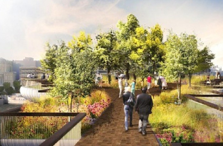 The Garden Bridge could be opened by 2018. Picture: Dan Pearson Studio
