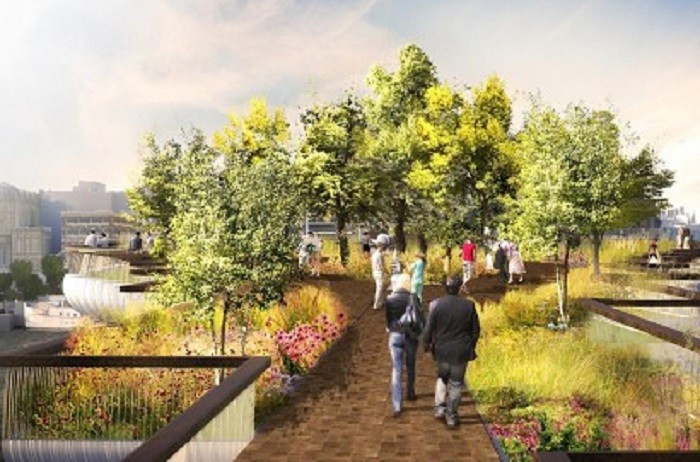The Garden Bridge could be opened by 2017. Picture: Dan Pearson Studio The Garden Bridge could be opened by 2017. Picture: Dan Pearson Studio