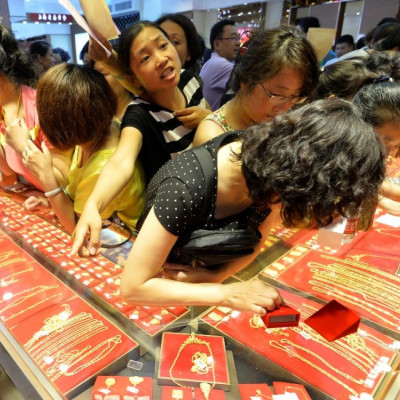 China expected to consumer 1,000 tonnes of gold in 2013