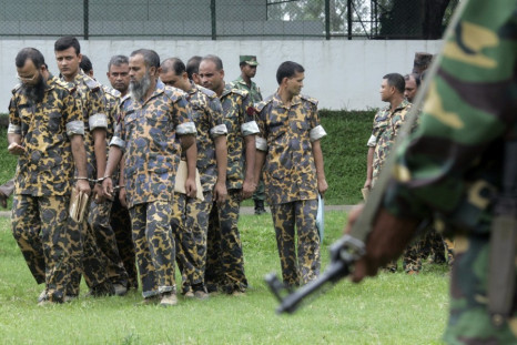 Bangladesh soldiers death sentences
