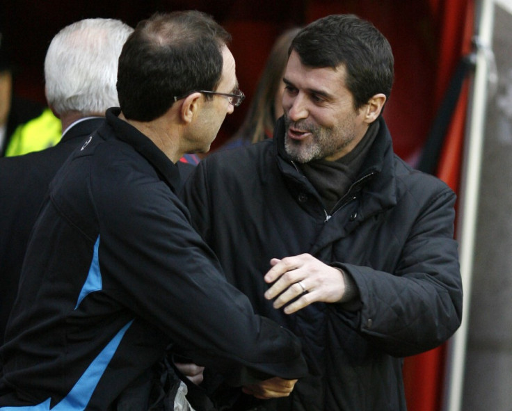 Martin O'Neill and Roy Keane