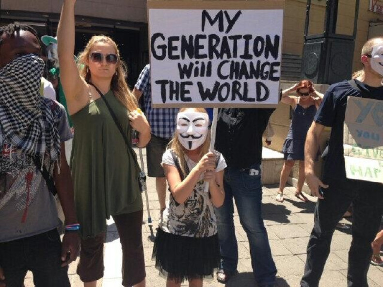 Anonymous Million Mask March - South Africa