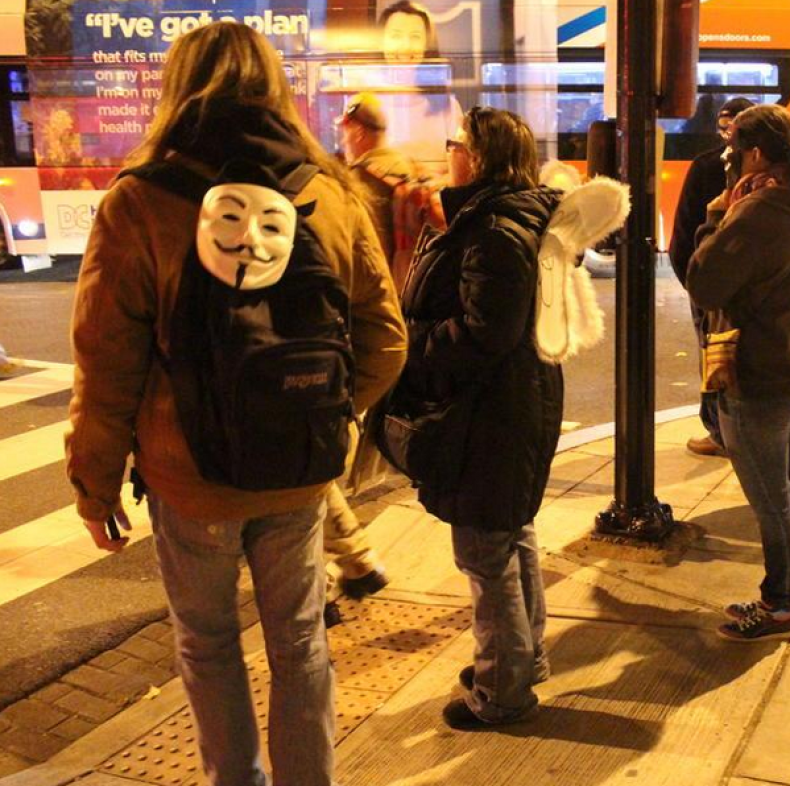 Anonymous Million Mask March - Washington