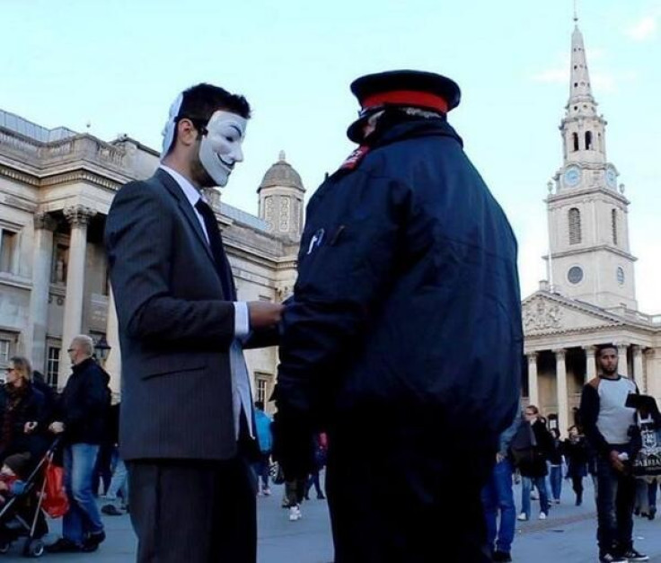 Anonymous Million Mask March - London