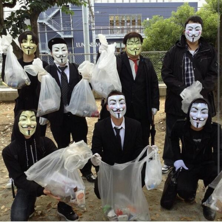 Anonymous Million Member March - Japan