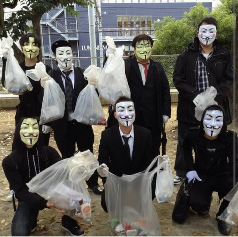 Anonymous Million Member March - Japan