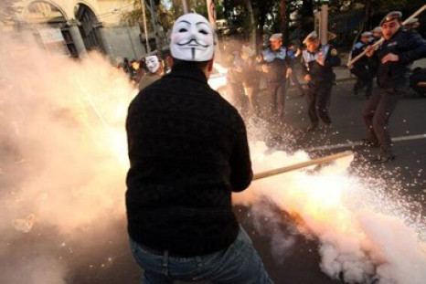 Anonymous Million Mask March