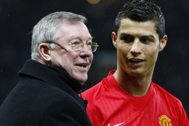 Sir Alex Ferguson and Cristiano Ronaldo