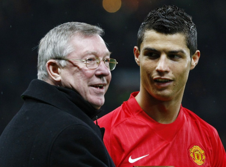 Sir Alex Ferguson and Cristiano Ronaldo