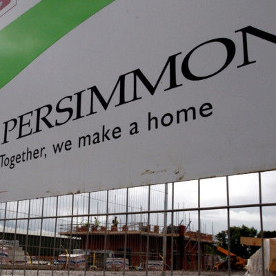 A Persimmon housing development is pictured in Hilton