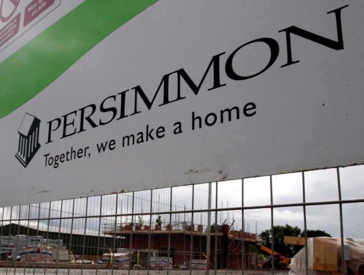 A Persimmon housing development is pictured in Hilton