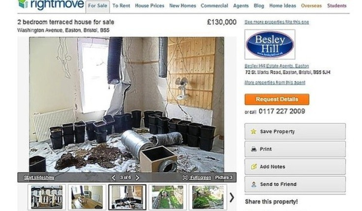 The photograph has since been taken down from the website (rightmove)