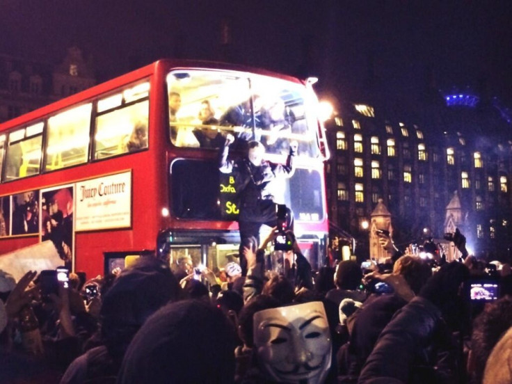 Anonymous Million Mask March London