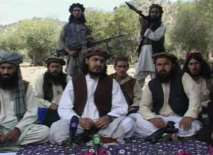 File still image taken from video shows Pakistani Taliban chief Hakimullah Mehsud with other militants in South Waziristan