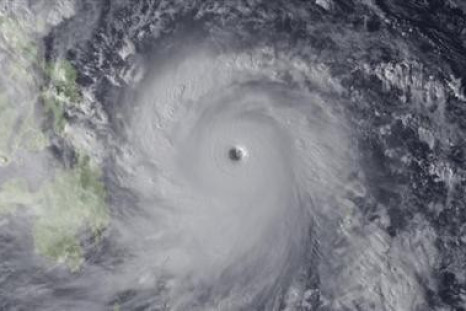 Super Typhoon Haiyan is seen approaching the Philippines in this Japan Meteorological Agency handout image taken at 0630 GMT (0130 EST) November 7, 2013.