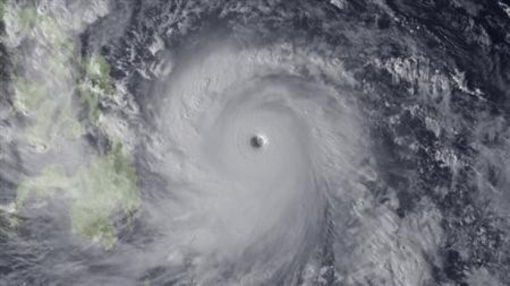 Super Typhoon Haiyan is seen approaching the Philippines in this Japan Meteorological Agency handout image taken at 0630 GMT (0130 EST) November 7, 2013.