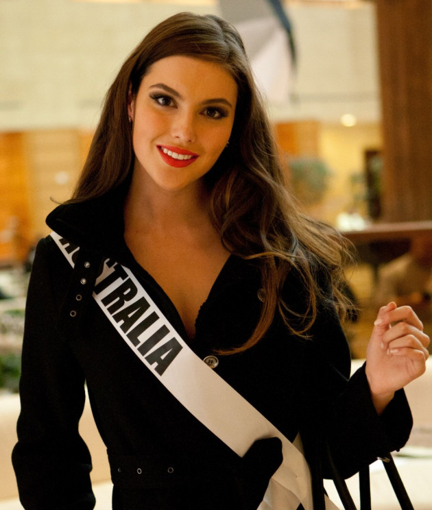 Olivia Wells, Miss Universe Australia 2013 (Photo: Miss Universe L.P., LLLP) Olivia Wells, Miss Universe Australia 2013 (Photo: Miss Universe L.P., LLLP)