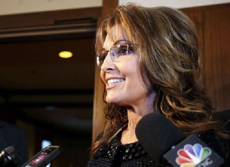 Sarah Palin attended Billy Graham's last sermon PIC: Reuters