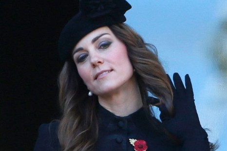 Duchess of Cambridge attends the annual Remembrance Sunday ceremony at the Cenotaph in London November 10, 2013. (Photo: REUTERS/Suzanne Plunkett)