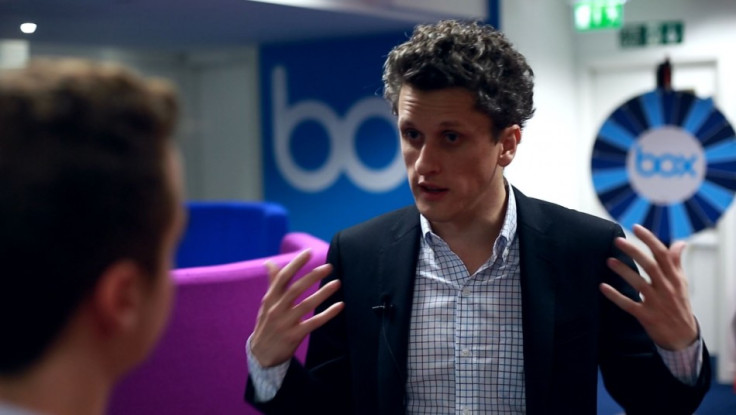 Box IPO valuation Aaron Levie