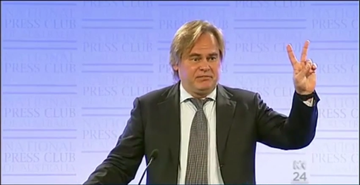 Eugene Kaspersky Speaking Press Club, Canbera