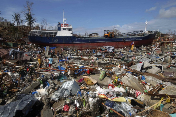 typhoon Haiyan devastation