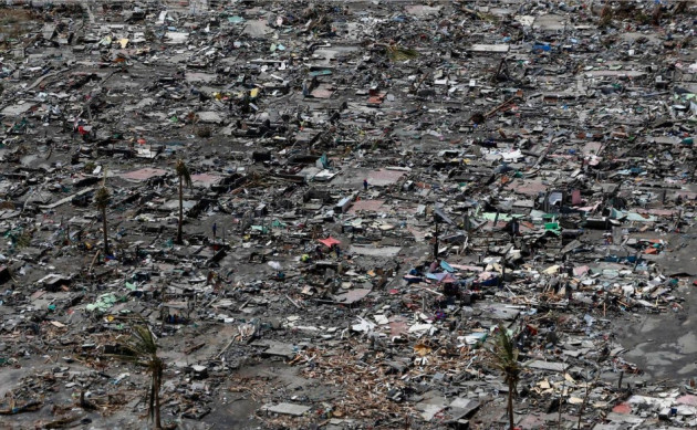 Ruins of houses after the devastation of super Typhoon Haiyan in Tacloban city. (Photo: REUTERS/Erik De Castro) Ruins of houses after the devastation of super Typhoon Haiyan in Tacloban city. (Photo: REUTERS/Erik De Castro)