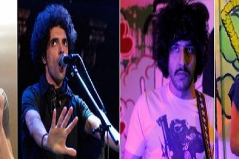 (l -r) Killer Raefe Ahkbar, Ali Eskandarian, Soroush Farazmand
