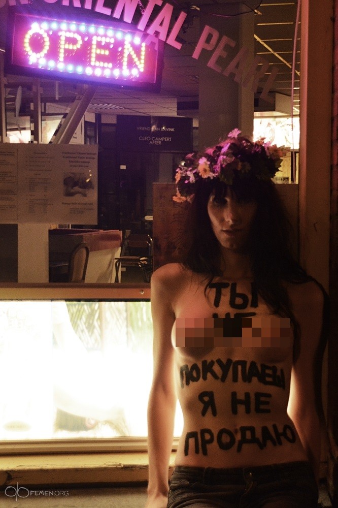 Femen protest sex exploitation