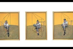Francis Bacon's 1969 masterpiece, Three Studies of Lucian Freud. (Photo: http://www.christies.com)