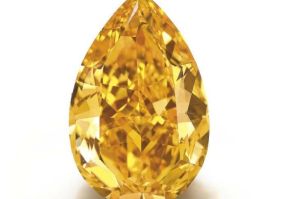 World's largest orange diamond has set new auction records. (Photo: http://www.christies.com)