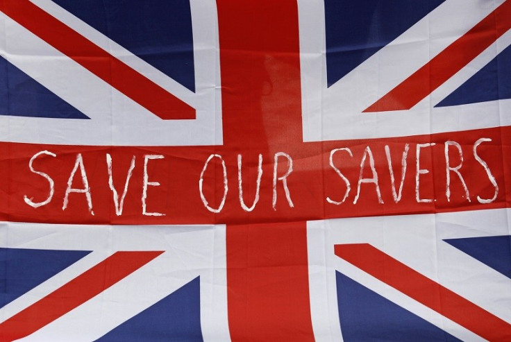 Save our savers flag